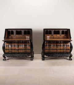 Pair of 19th Century Anglo-Dutch Bureaux