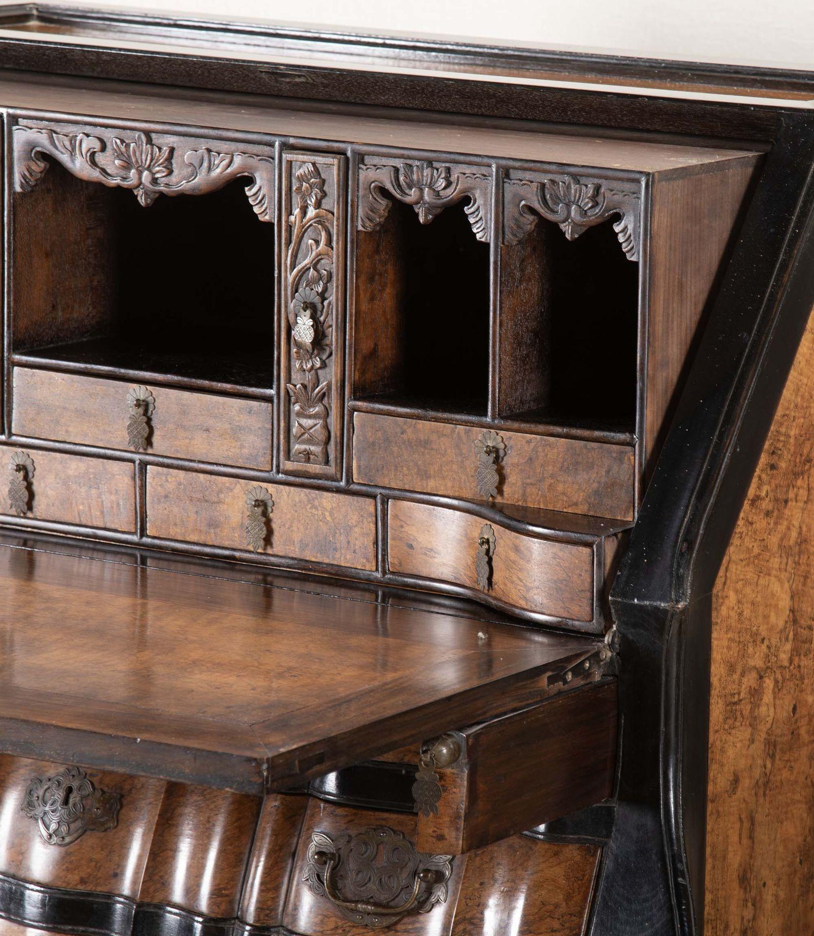 Bouleau Paire de bureaux anglo-néerlandais du XIXe siècle en vente