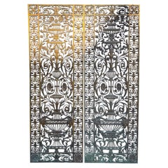 Pair of 19th Century Antique Decorative Bronze Panels