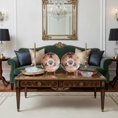 Pair of 19th Century Antique Imari Porcelain Chargers