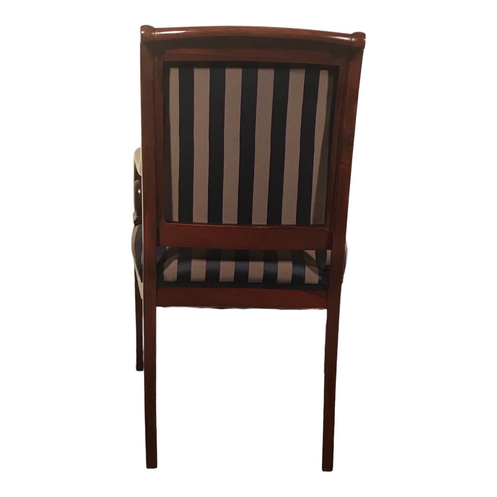 Paar Sessel aus dem 19. Jahrhundert, Mahagoni (Französisch) im Angebot