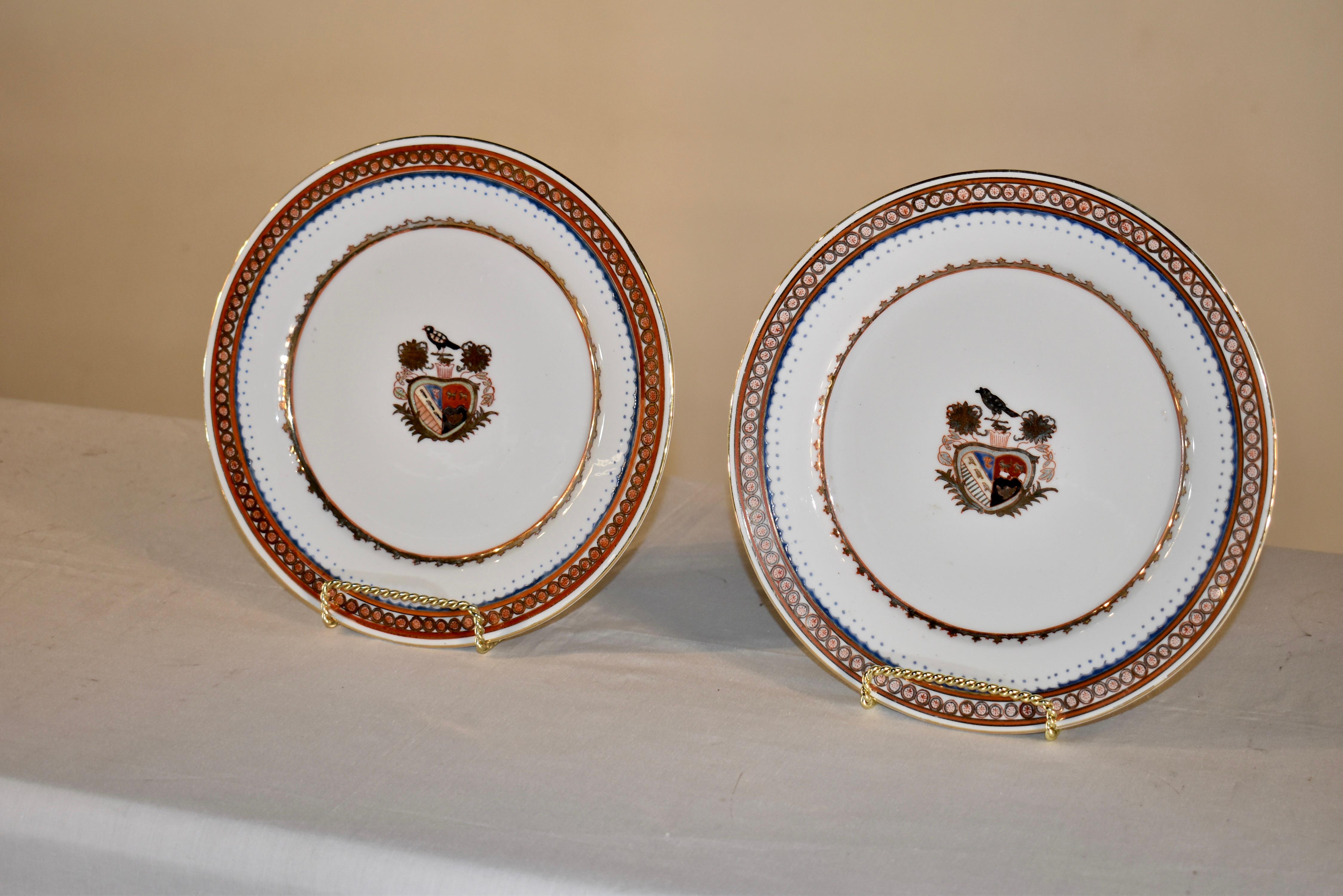 Pareja de placas armoriales del siglo XIX en venta 1