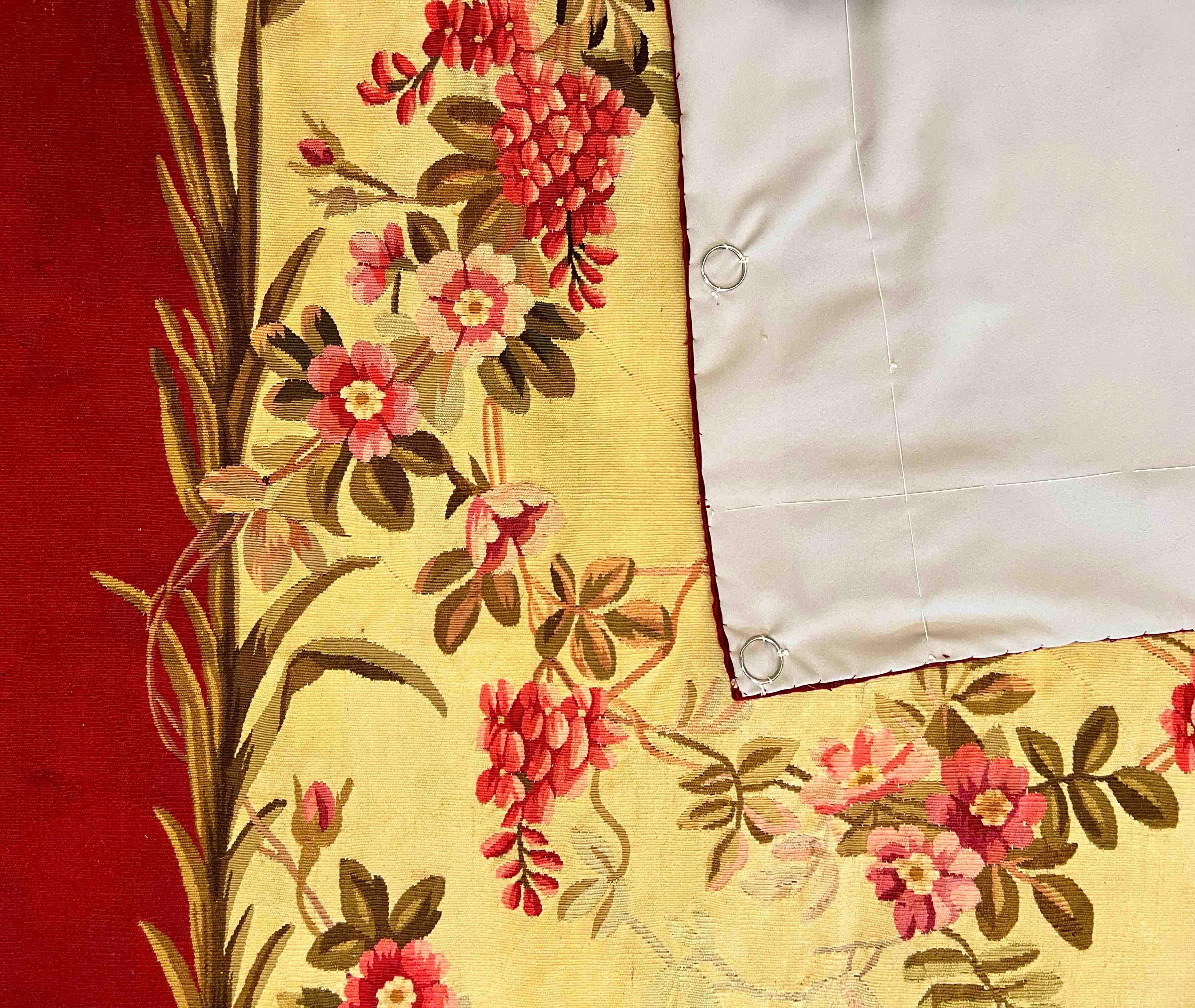 paire de tapisseries d'Aubusson du 19ème siècle - n° 1156 Excellent état - En vente à Paris, FR