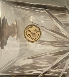 Pair of 19th Century Baccarat French Crystal Decanters with Dore Bronze Mounts