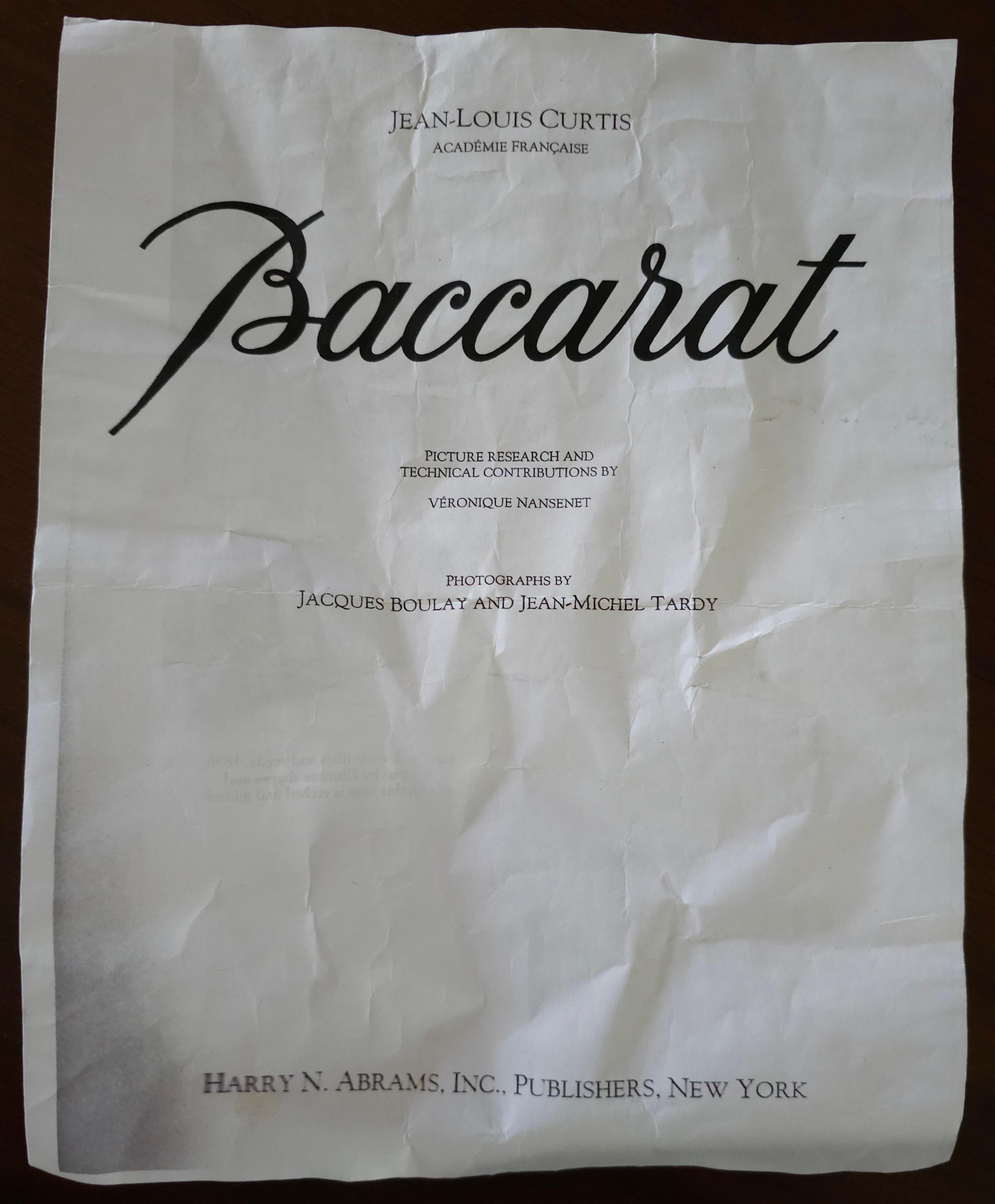 Coppia di vasi in vetro dorato e acidato Baccarat del XIX secolo in vendita 3