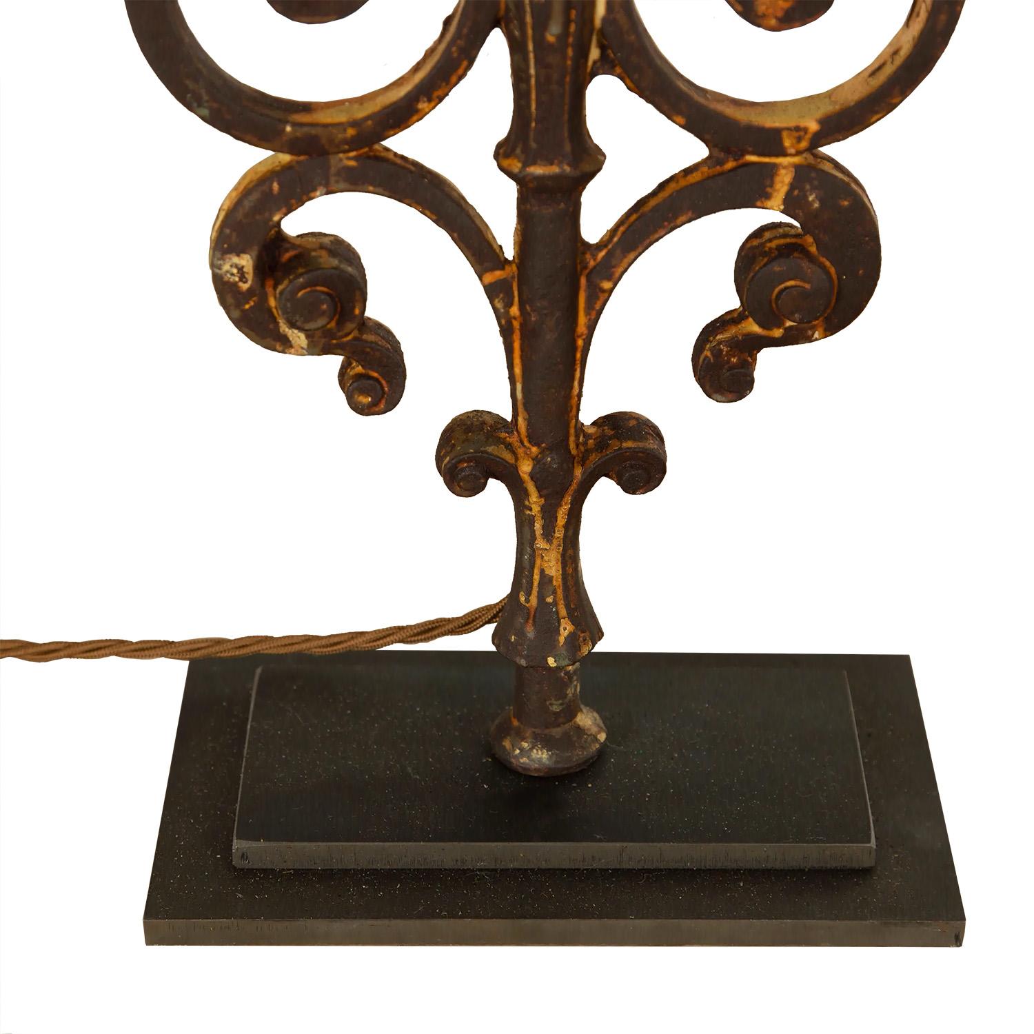 Pair of 19th Century Balustrade Lamps 1