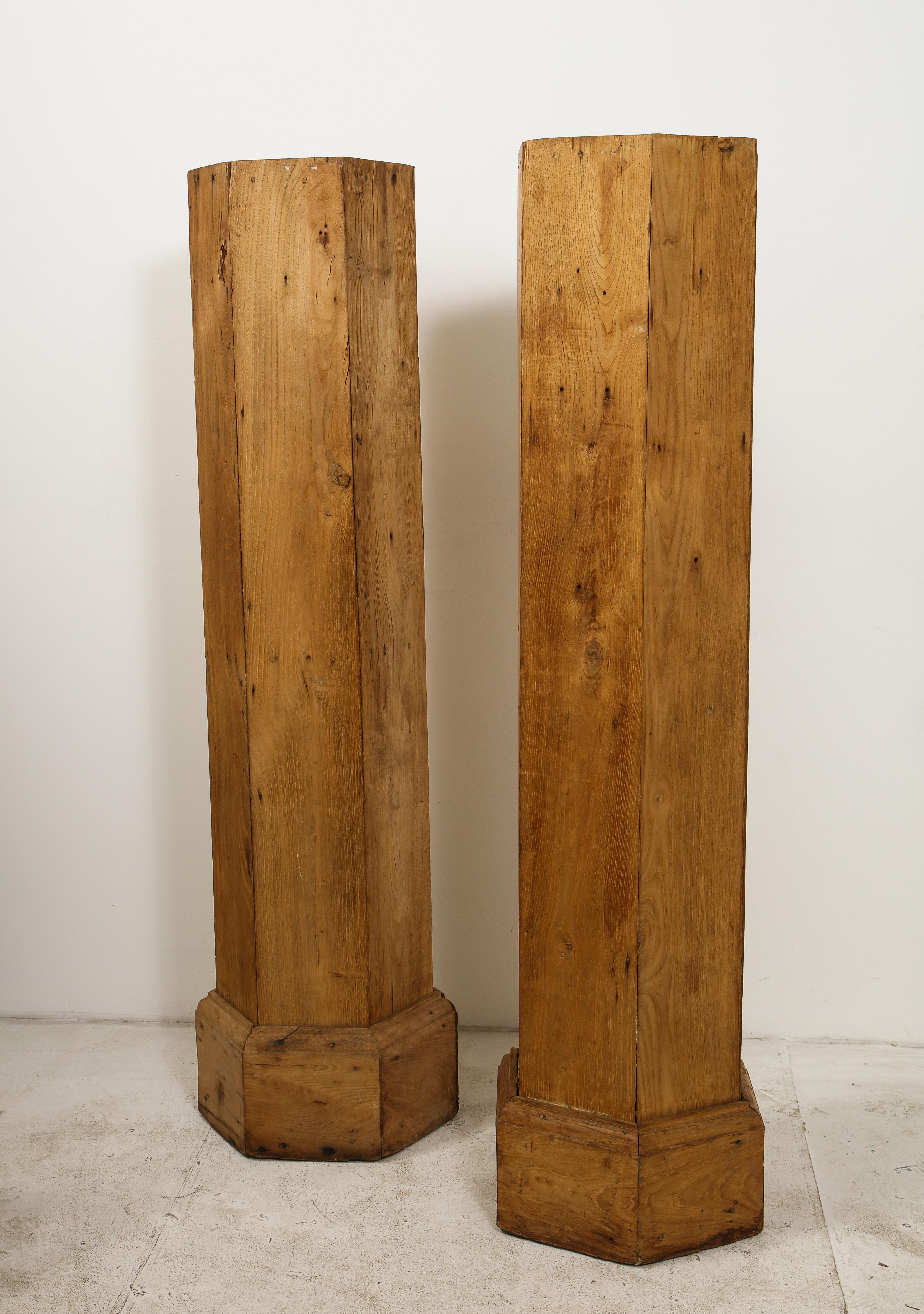 Pair of 19th Century Belgian Wood Podiums 11