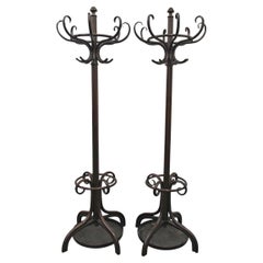 Pair of 19th Century Bentwood Hall Stands