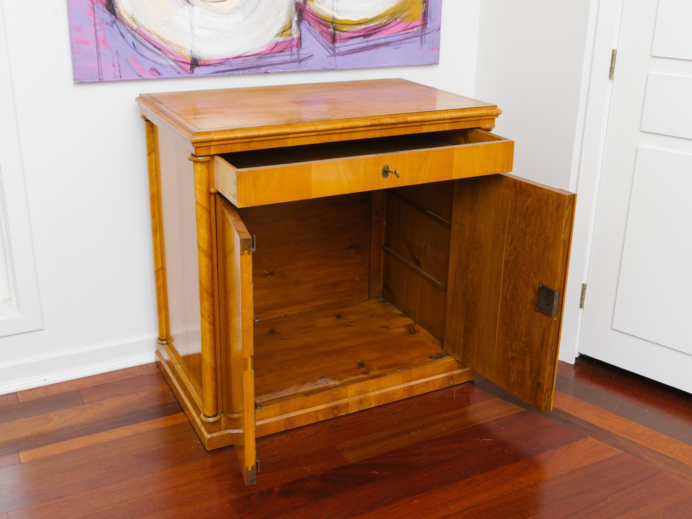 Pair of 19th Century Biedermeier Cabinets 4