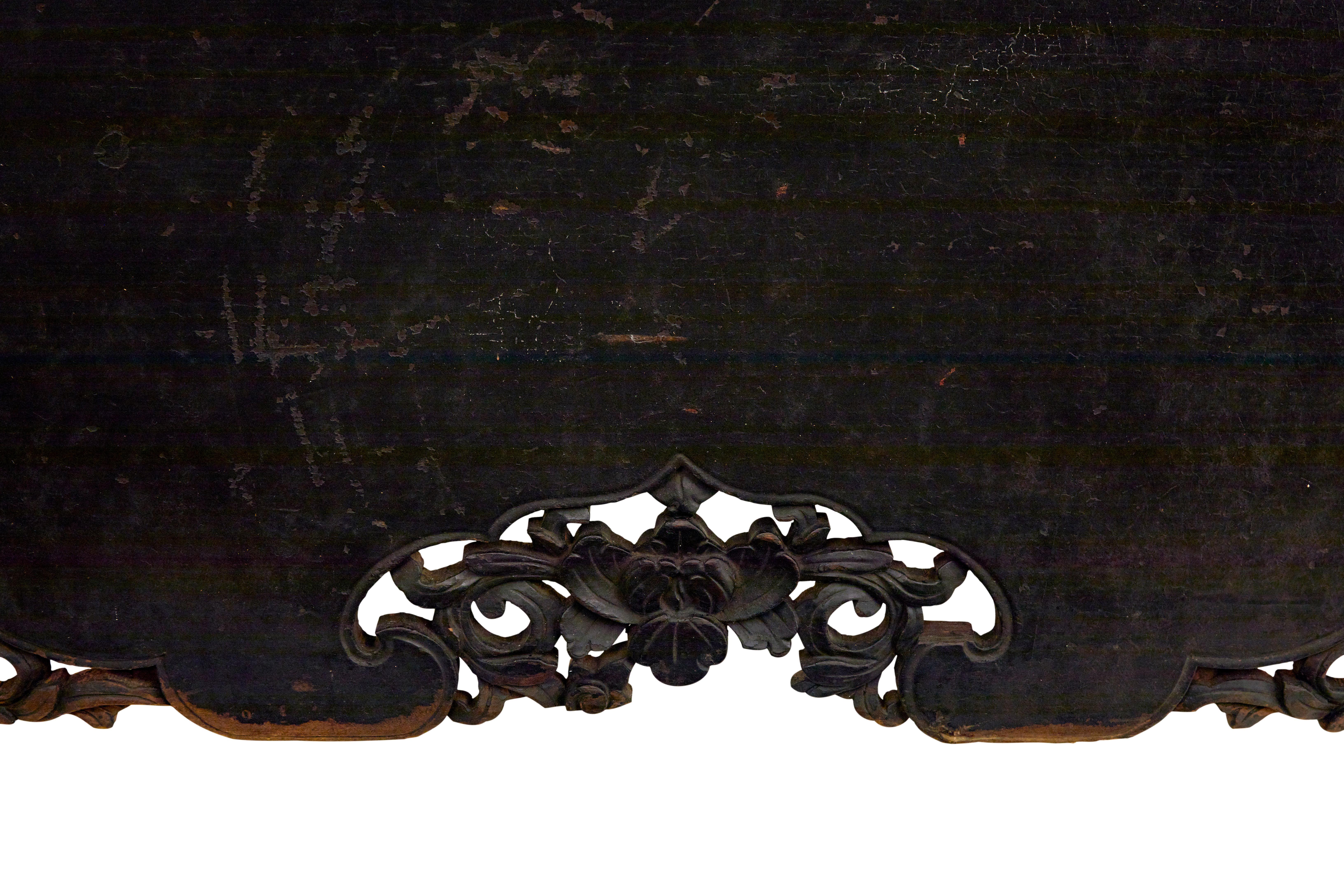 Pair of 19th century black lacquered Chinese compound cabinets For Sale 4