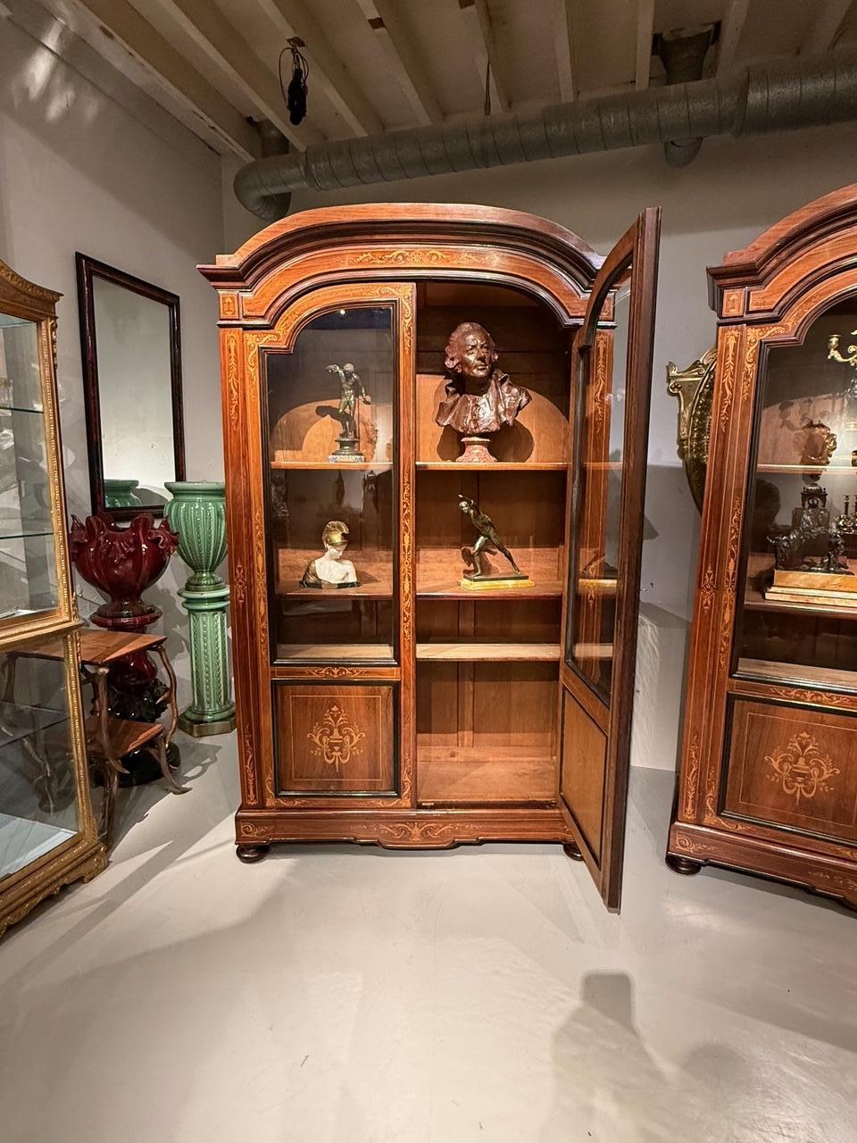 Pair of  19th century  bookcases For Sale 5