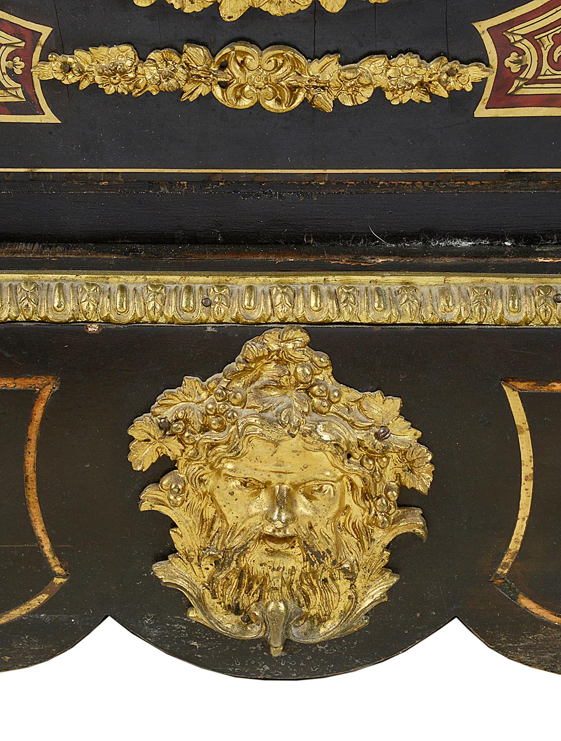 Pair of 19th Century Boulle Pier cabinets 1