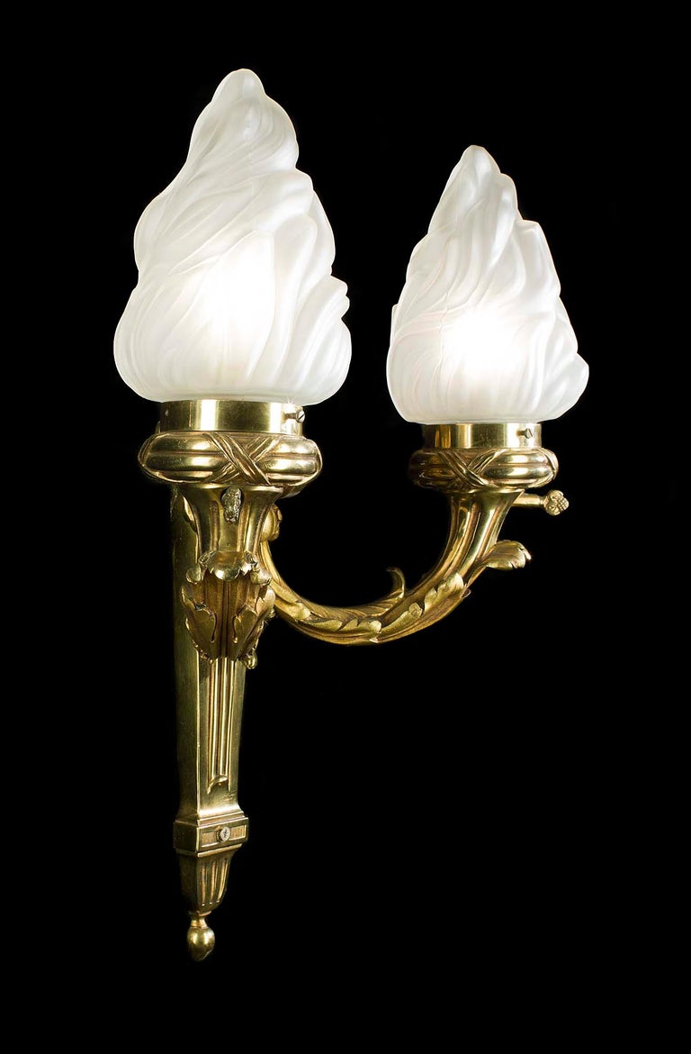 Pair of 19th Century Brass Victorian Wall Lights at 1stDibs victorian