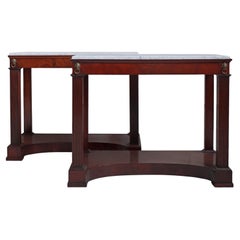 Pair of 19th Century Butler's Console Tables