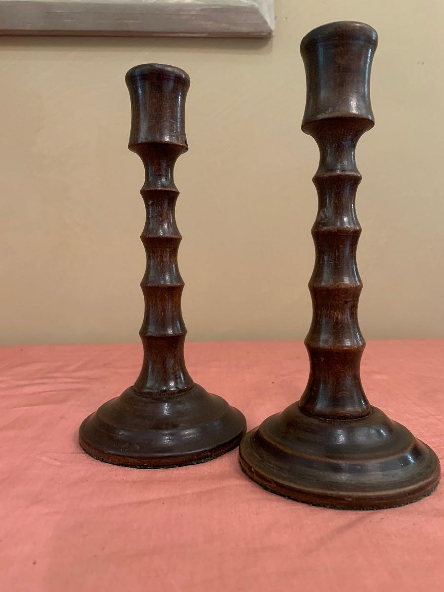 Paar Kerzenständer aus dem 19. Jahrhundert im Angebot 2