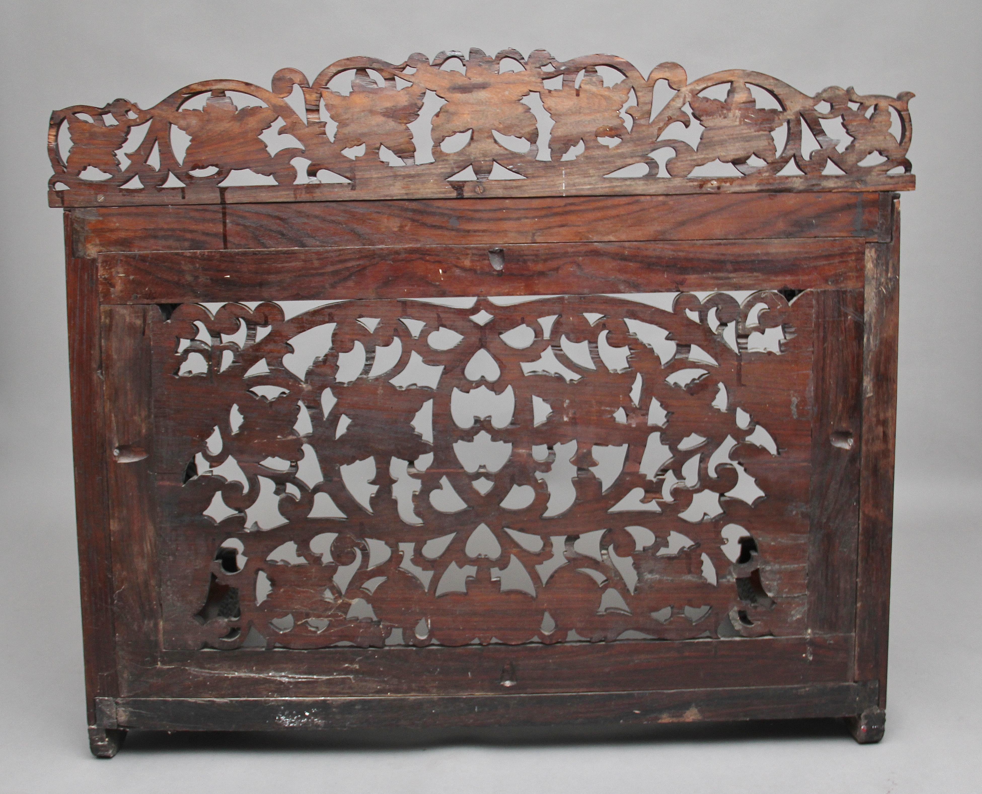 Pair of 19th Century Carved Console Tables 4