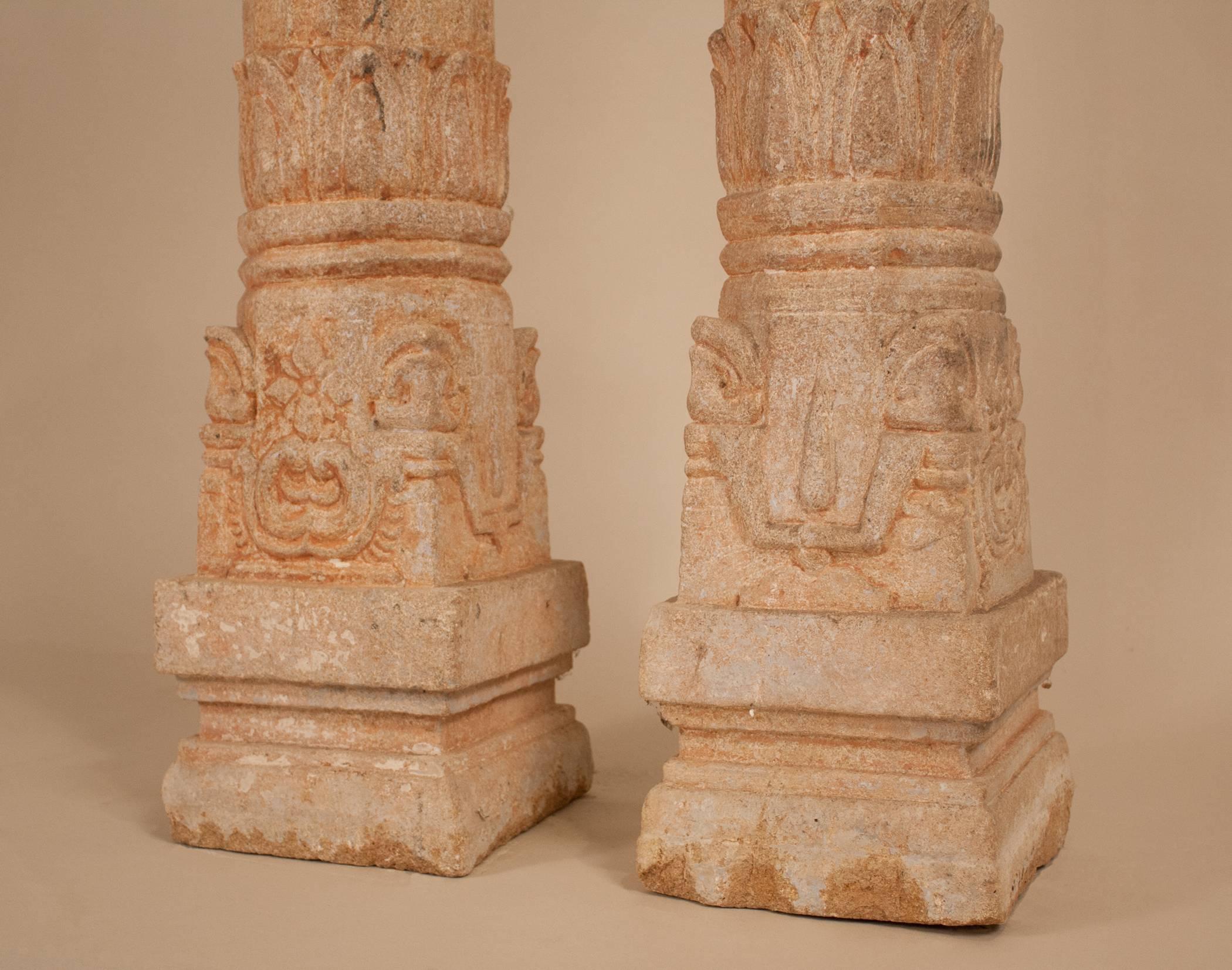 old stone pillars for sale