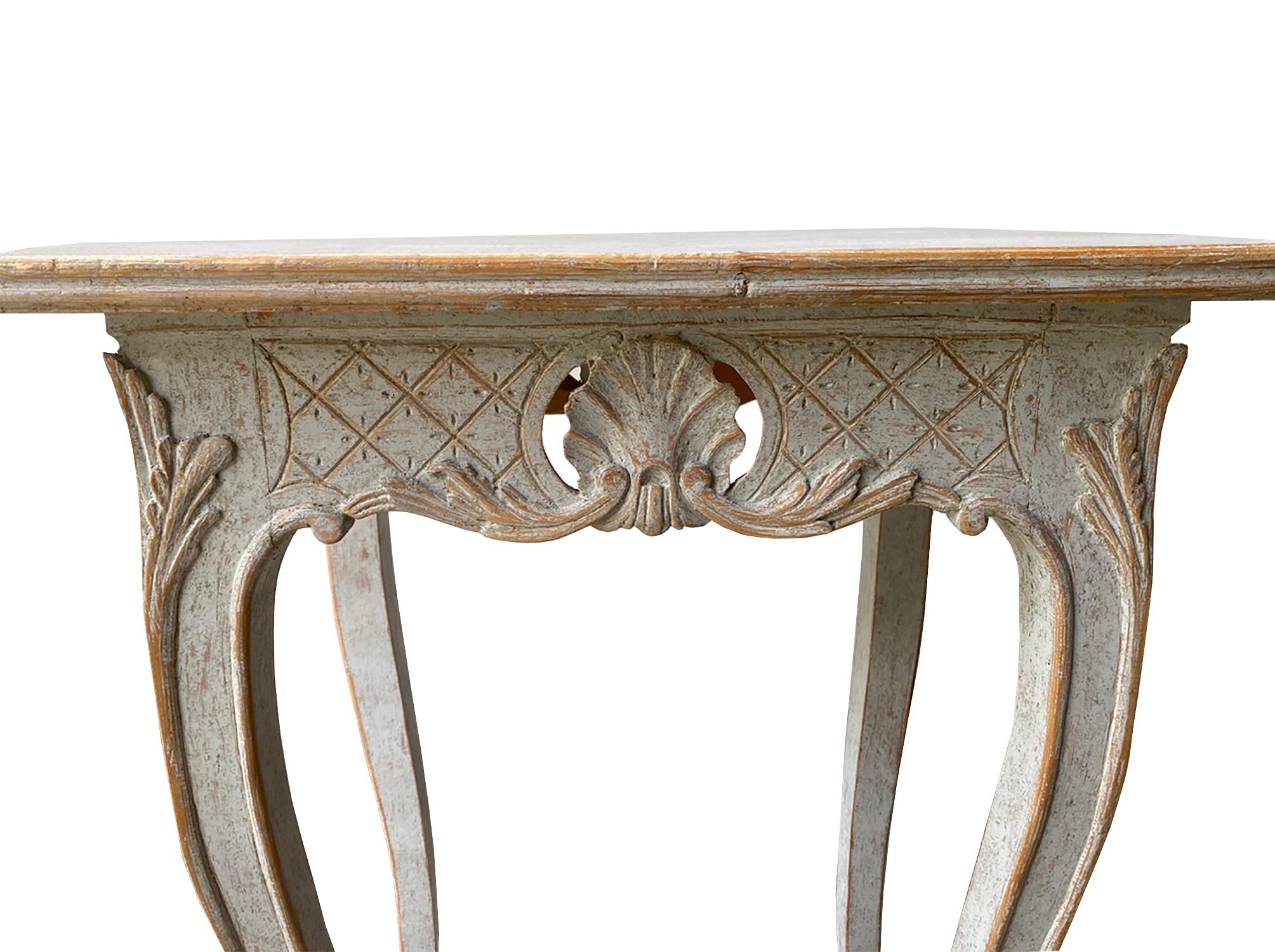 Pair of 19th Century Carved Tables In Good Condition In Tetbury, Gloucestershire