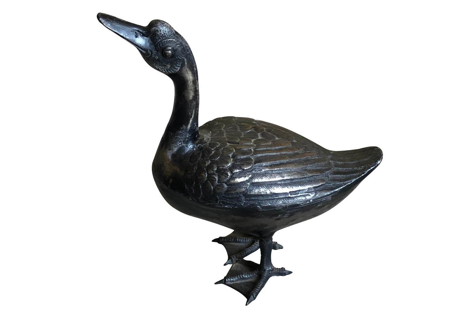 Pair of 19th Century Cast Iron Ducks 5