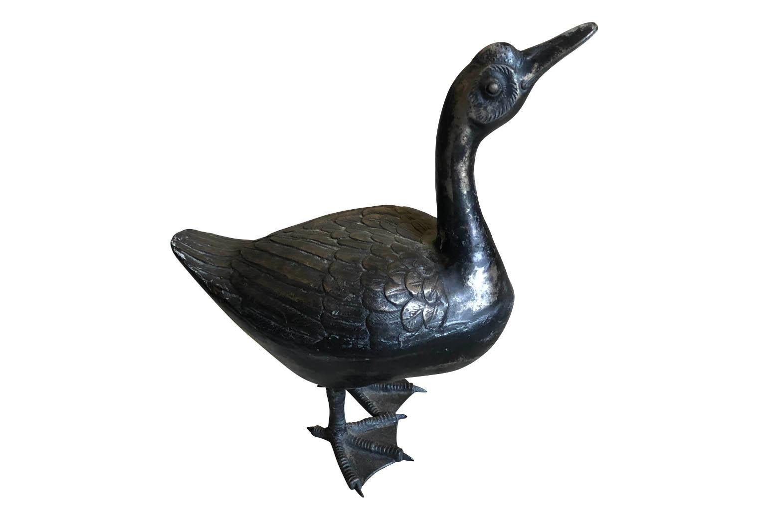 Pair of 19th Century Cast Iron Ducks 7
