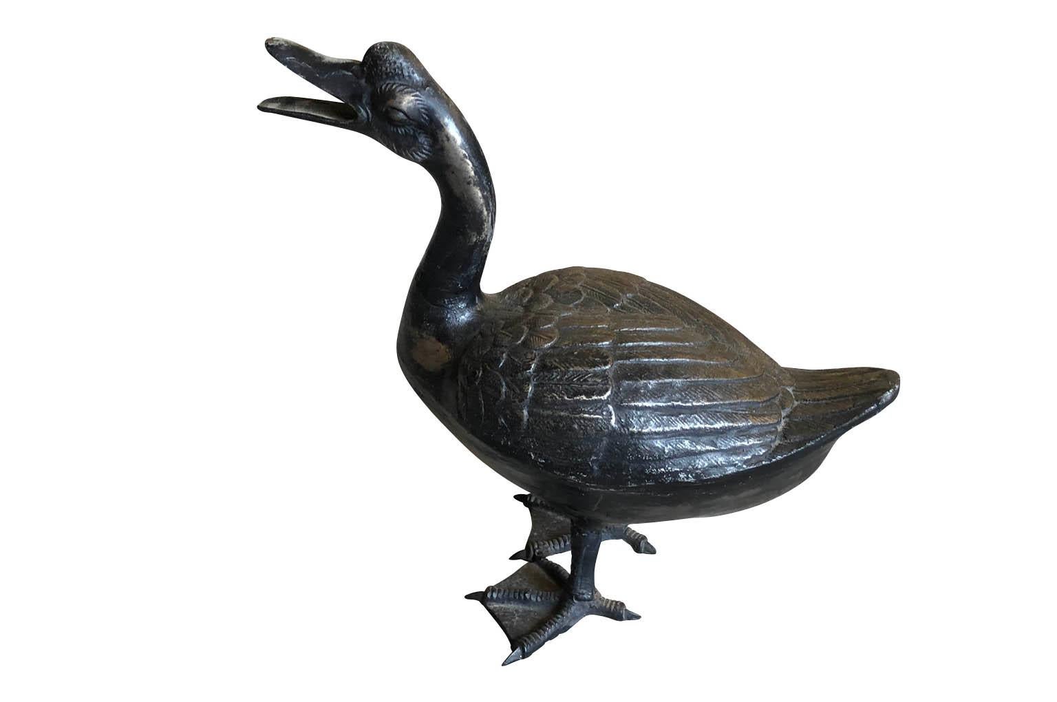 Pair of 19th Century Cast Iron Ducks 2