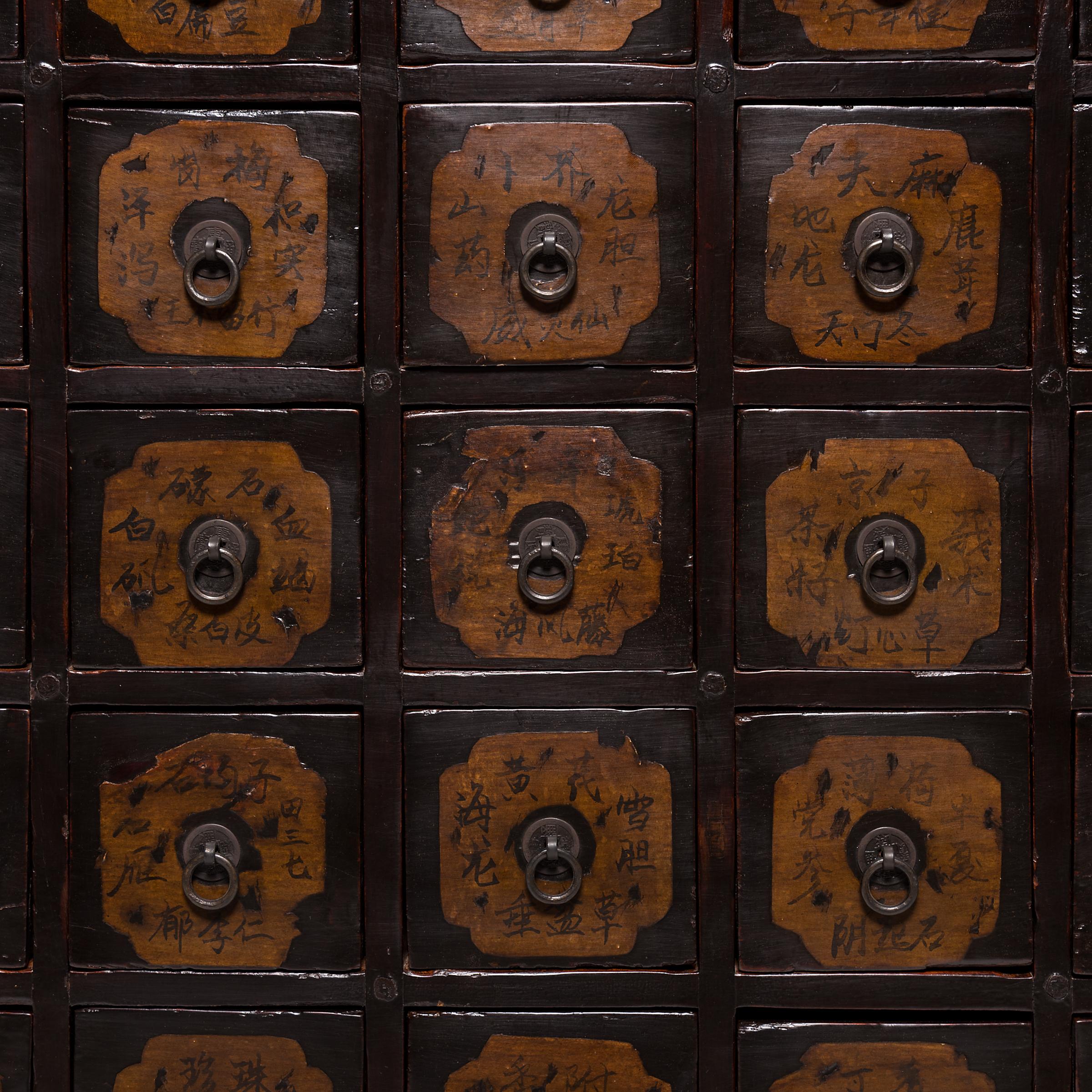 Pair of 19th Century Chinese Apothecary Chests 11