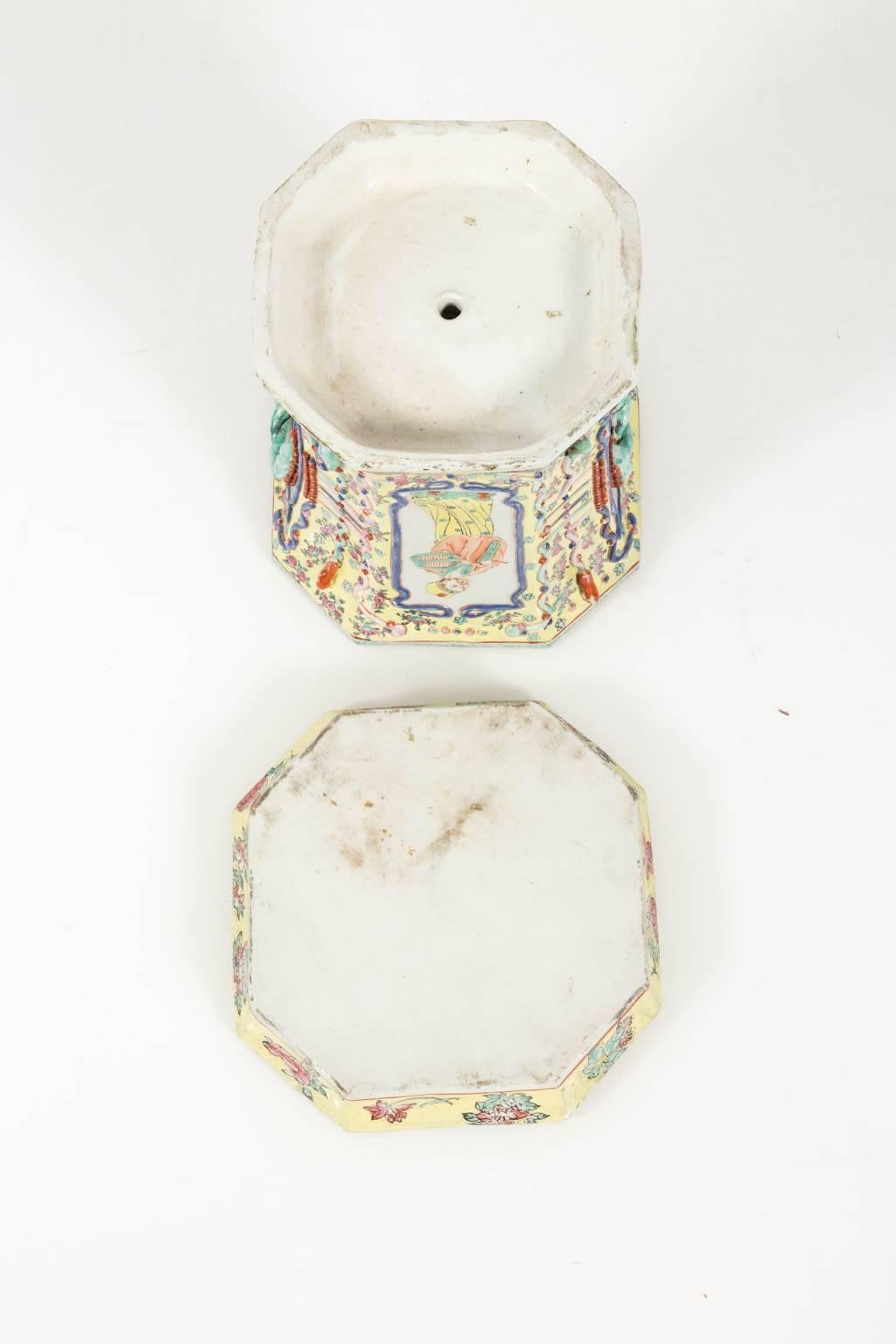 Pair of 19th Century Chinese Cachepots 2