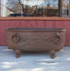 Pair of 19th Century Chinese Cast Iron Bathtubs