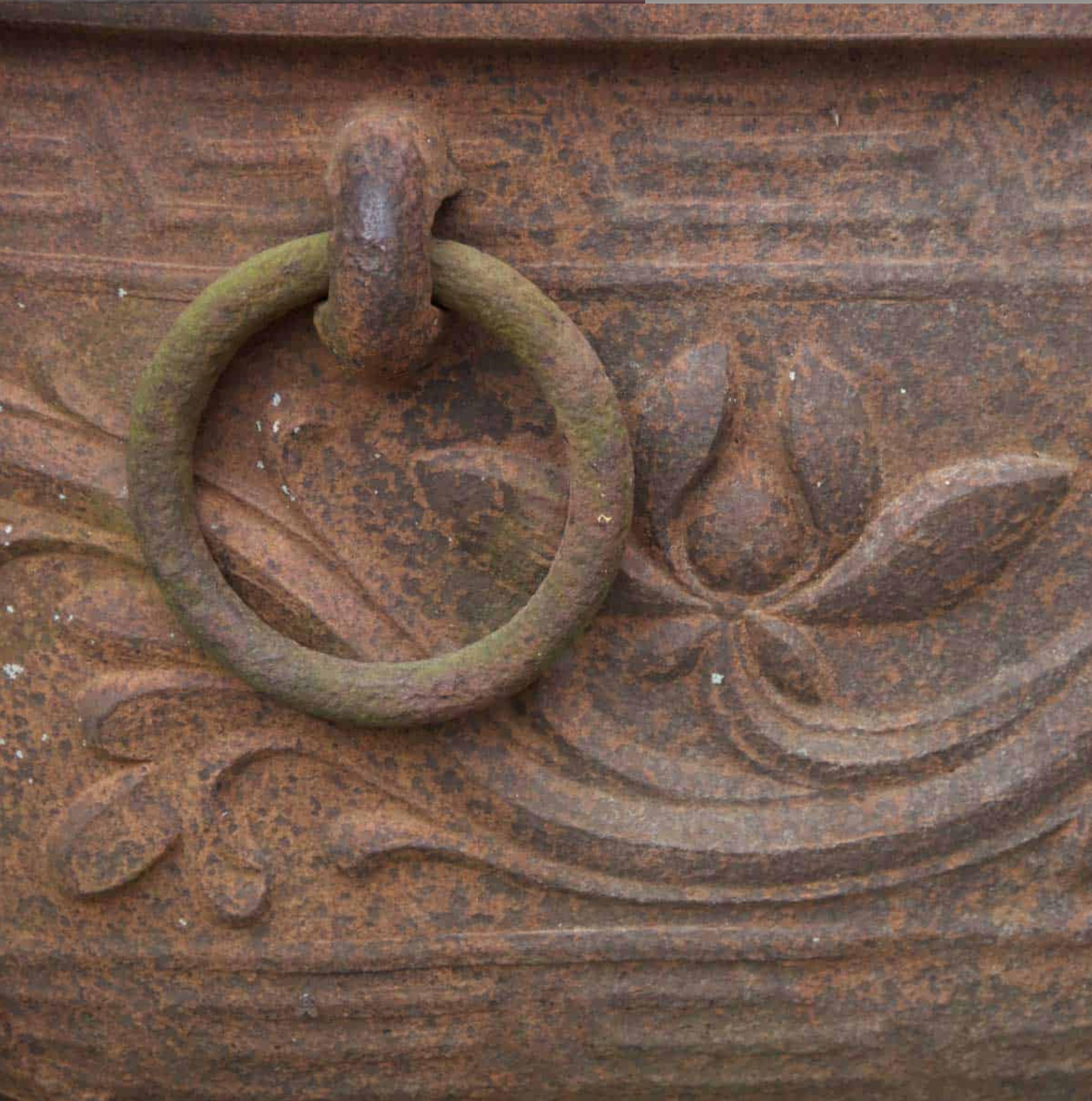 Cinese Coppia di vasche da bagno cinesi in ghisa del XIX secolo in vendita