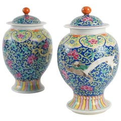 Pair of 19th Century Chinese Porcelain Vases