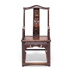 Pair of Chinese Southern Administrator's Chairs, c. 1850