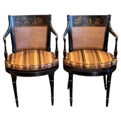 Pair of 19th Century Chinoiserie Chairs