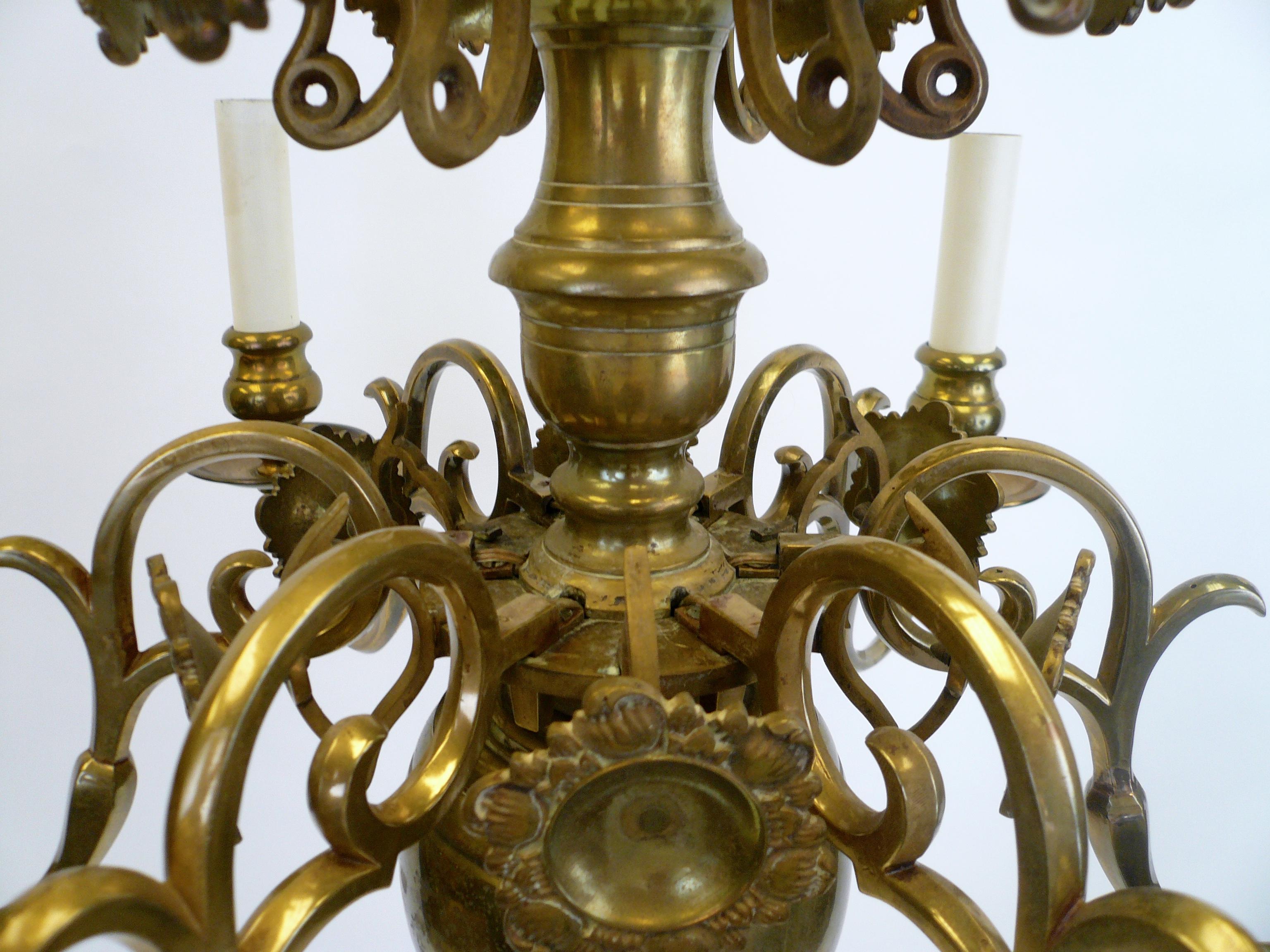 baroque brass spotlights