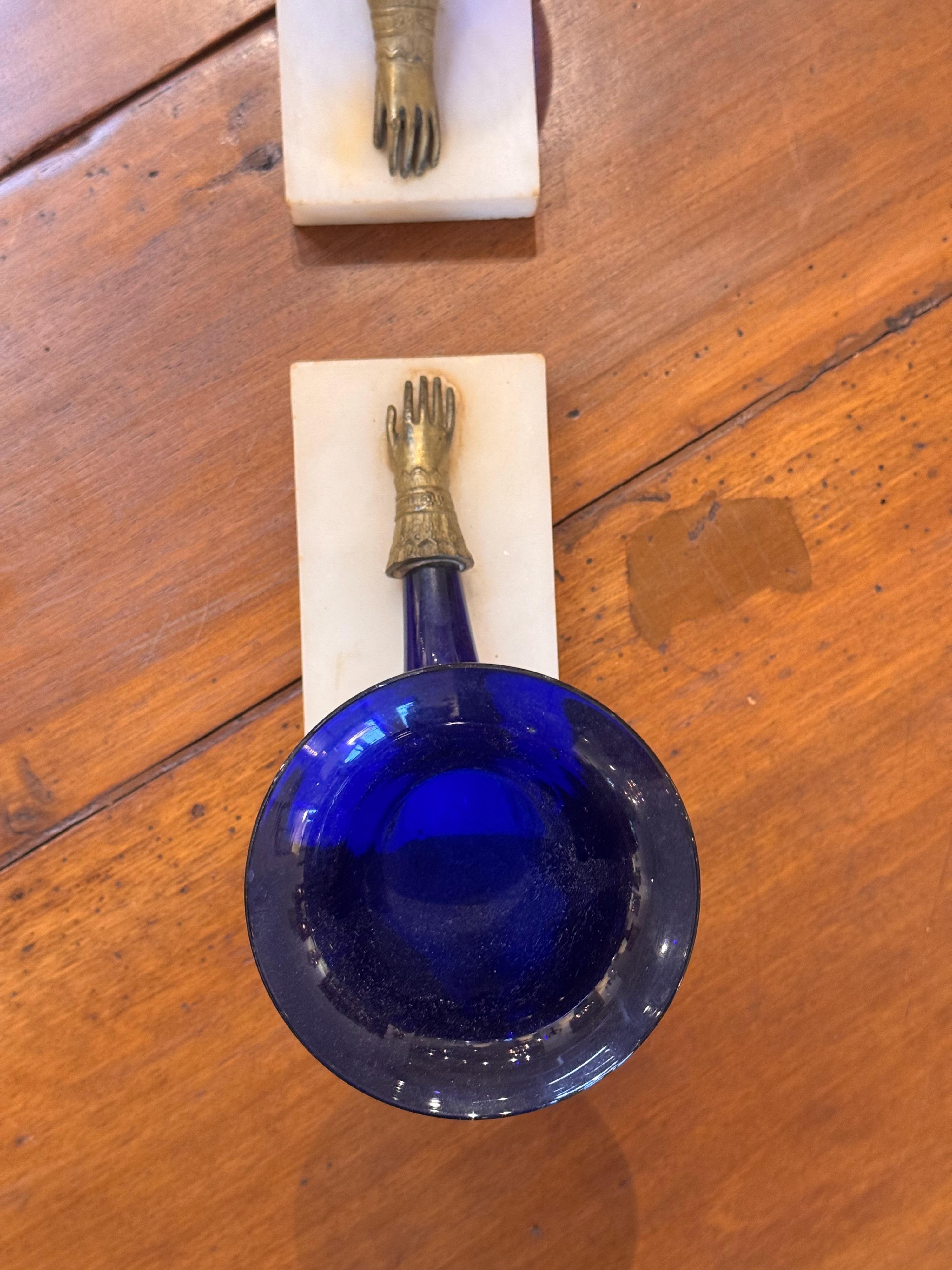 Pair of 19th Century Cornucopia Vases 4