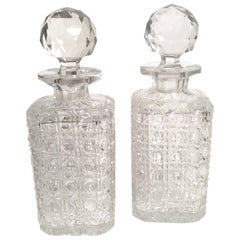 Pair of 19th Century Decanters