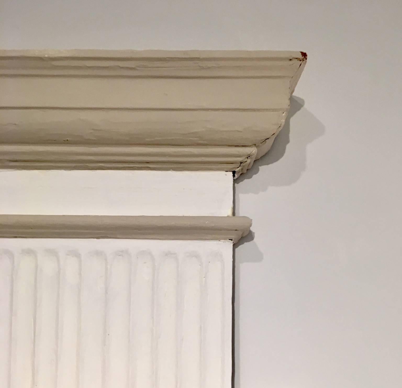 square fluted columns