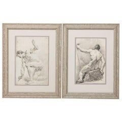 Pair of 19th Century Drawings