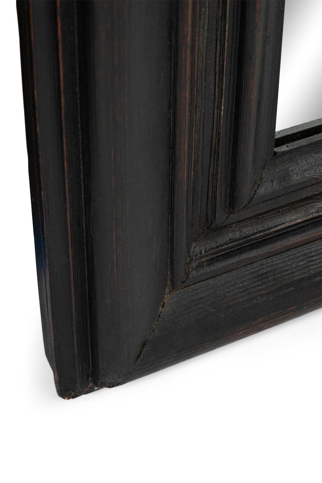 Napoleon III Pair of 19th Century Ebonized Mirrors For Sale