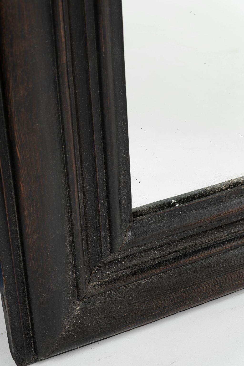 Pair of 19th Century Ebonized Mirrors For Sale 2