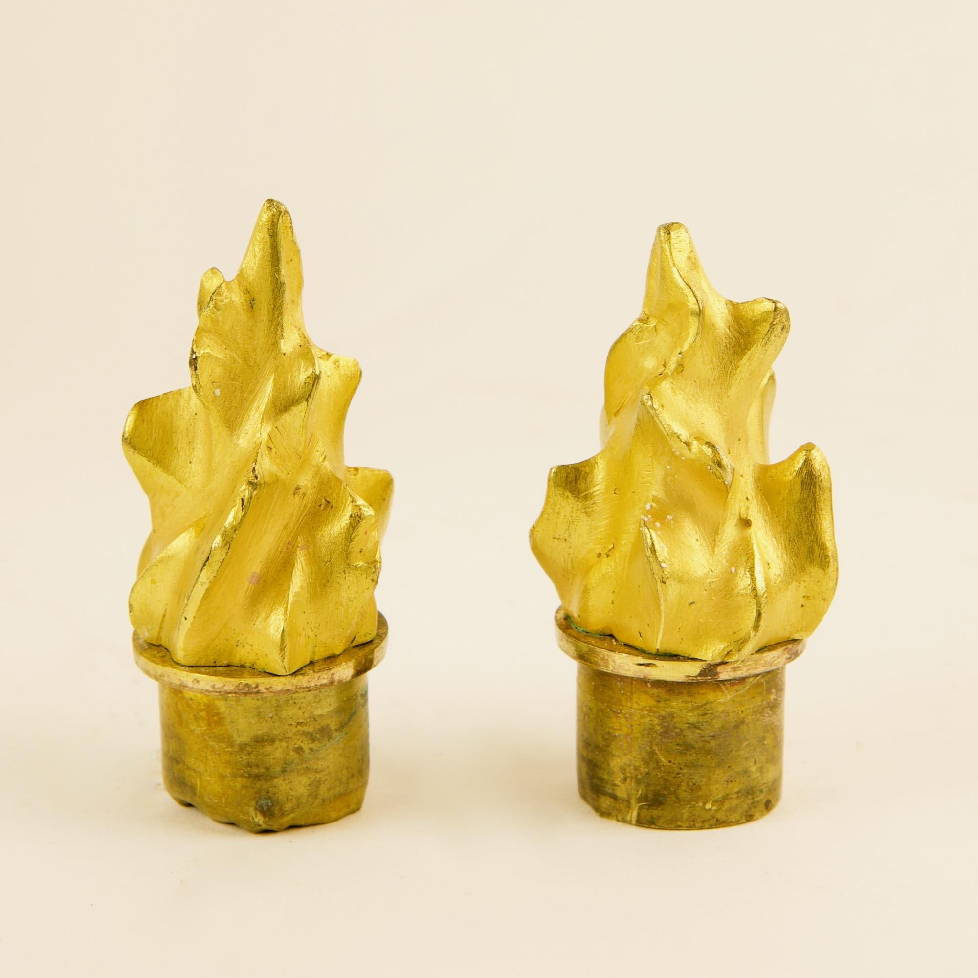 Coppia di candelabri Impero del XIX secolo in ormolu e bronzo patinato attr. Thomire in vendita 7
