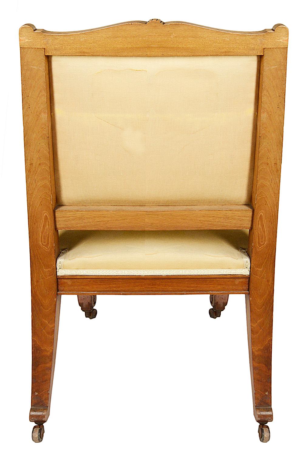 Paar Sessel im Empire-Stil des 19. Jahrhunderts im Angebot 4