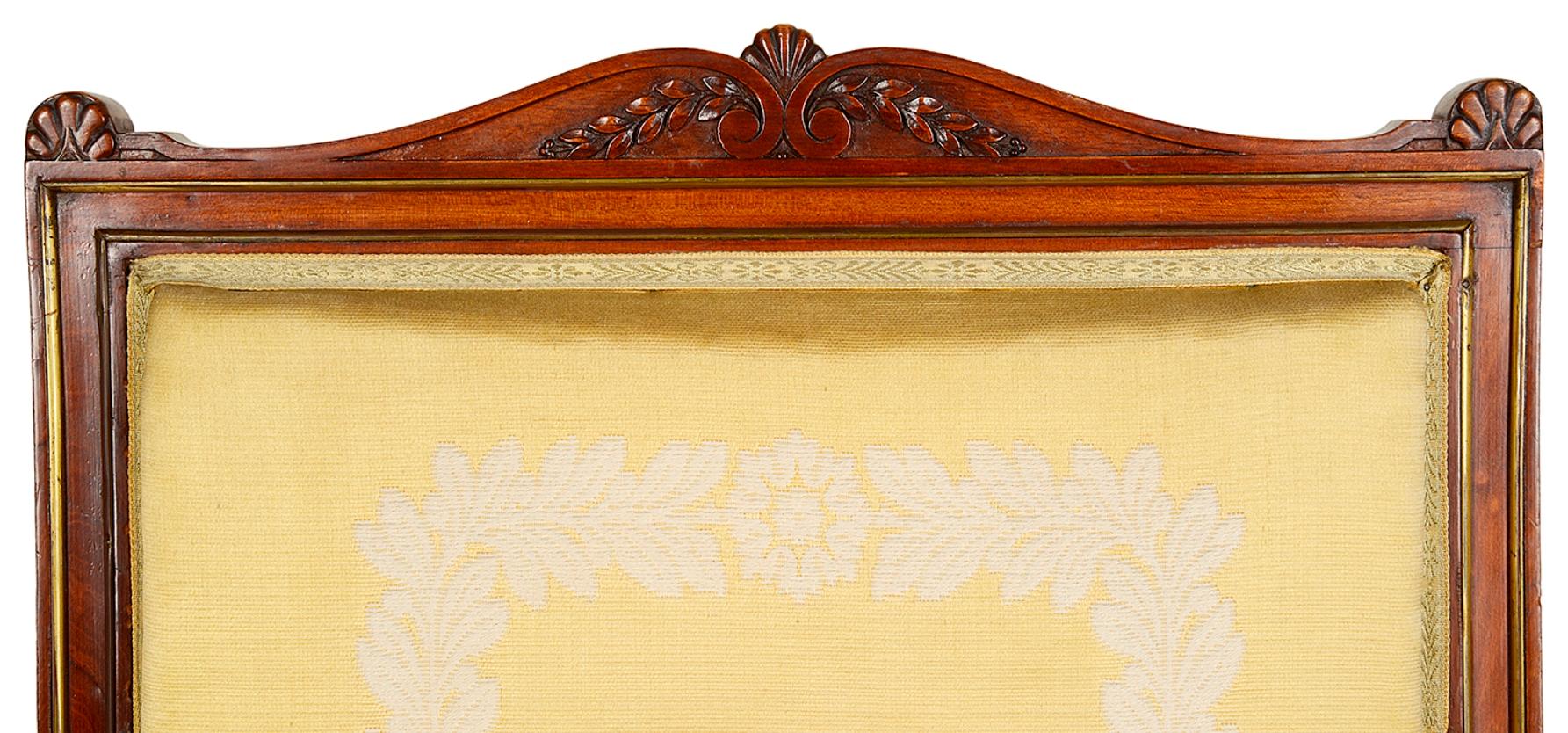 XIXe siècle Paire de fauteuils de style Empire du 19e siècle en vente