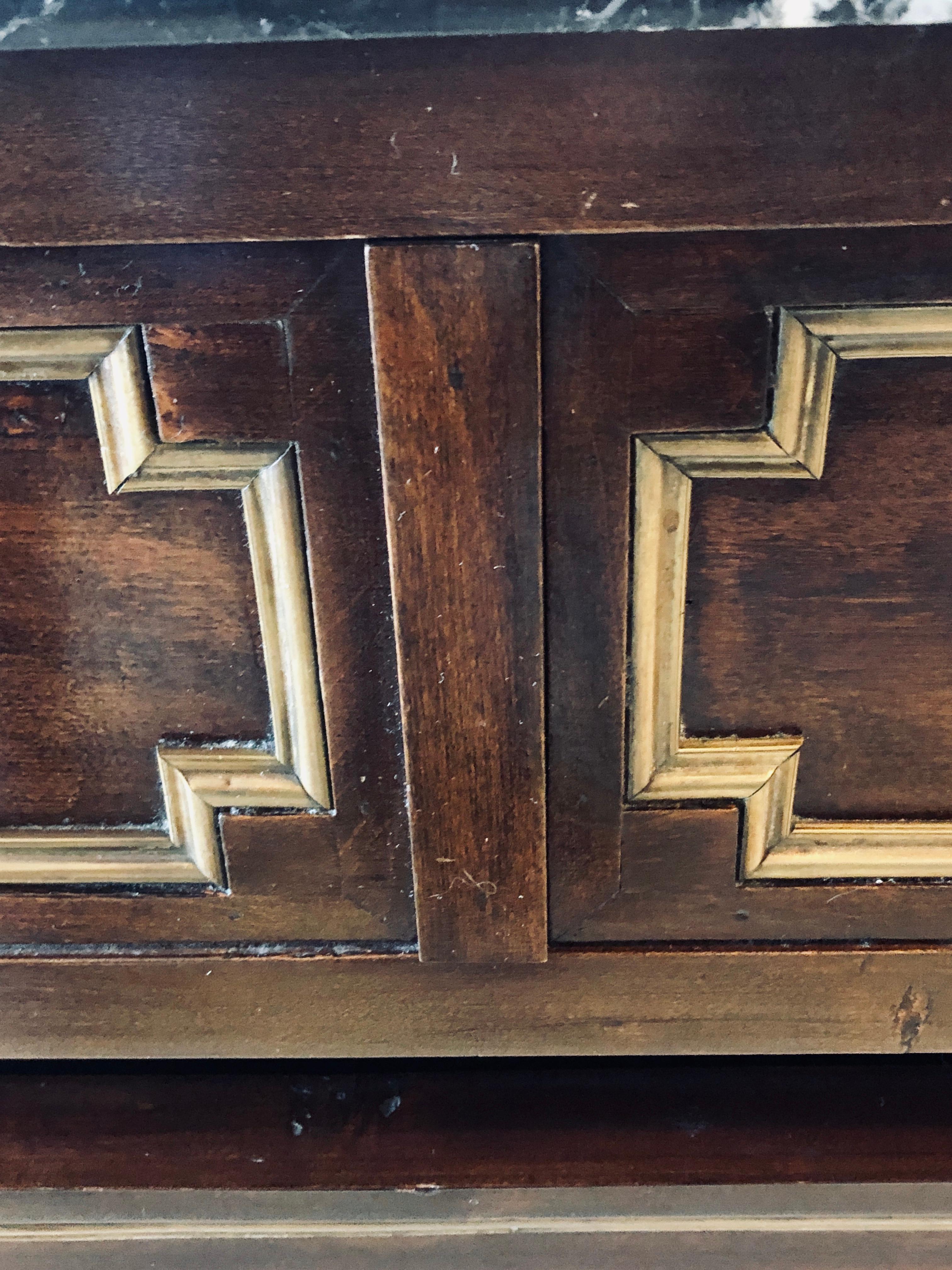 Pair of 19th Century Empire Style Commodes or Nightstands 7