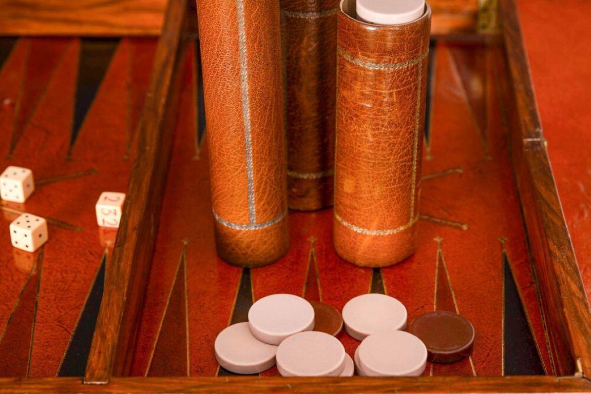 Paire de tables de jeu anglaises anciennes en bois de rose du 19ème siècle en vente 5