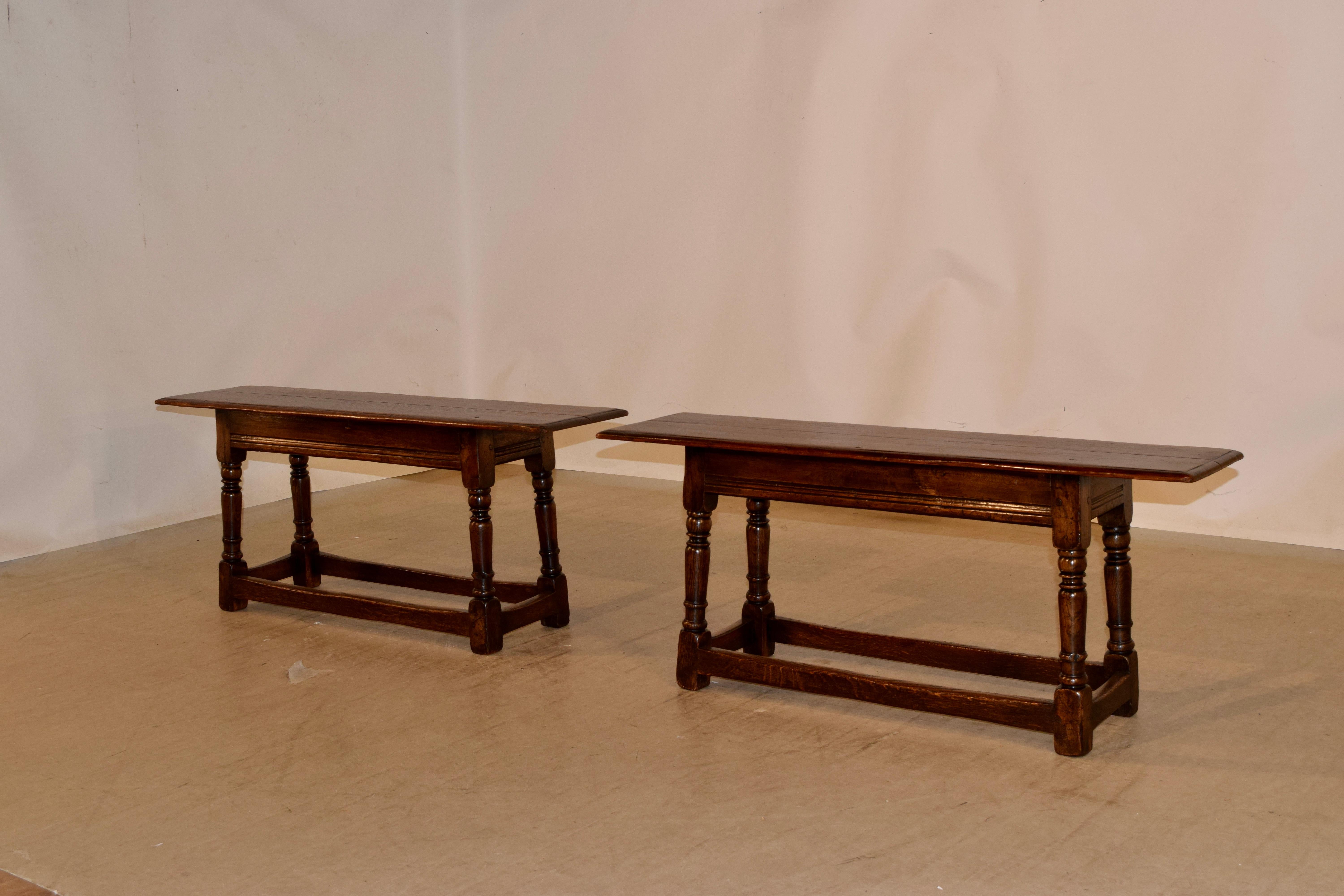 Pair of 19th Century English Benches 7