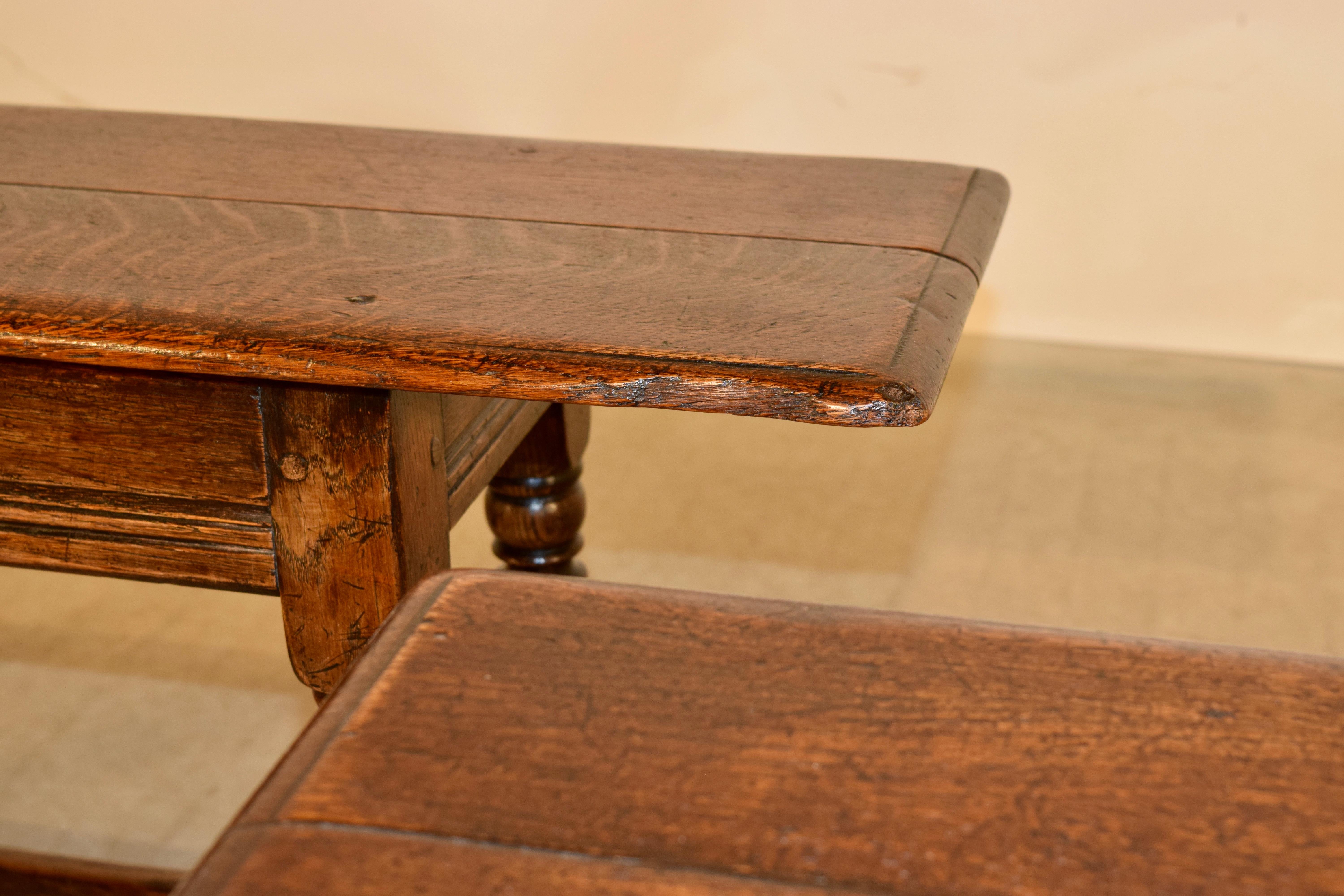 Pair of 19th Century English Benches 3