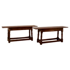Pair of 19th Century English Benches