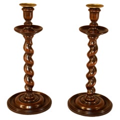 Paar englische Kerzenstnder aus dem 19. Jahrhundert
