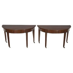 Pair of 19th Century English Console Tables