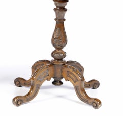 PAIR OF 19th Century ENGLISH FOLDING GAMING TABLES